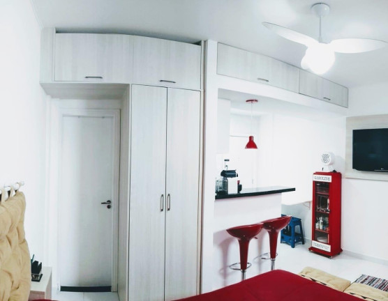 Imagem Imóvel com 1 Quarto à Venda, 22 m² em Itararé - São Vicente Imagem Imóvel com 1 Quarto à Venda, 22 m² em Itararé - São Vicente