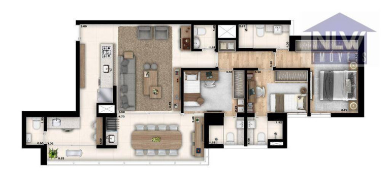 Imagem Apartamento com 3 Quartos à Venda, 104 m² em Alto Da Lapa - São Paulo