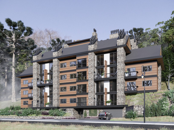 Imagem Apartamento com 1 Quarto à Venda, 55 m² em Floresta - Gramado