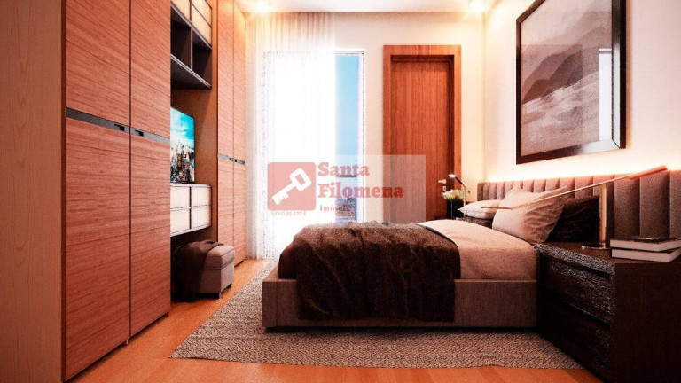 Imagem Apartamento com 2 Quartos à Venda, 46 m² em Campestre - Santo André