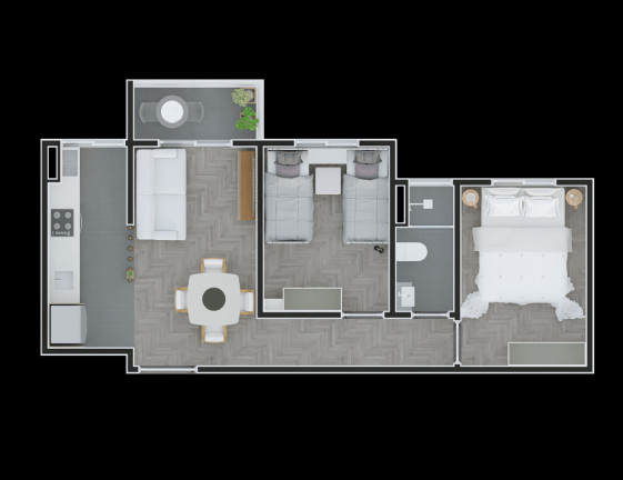 Imagem Imóvel com 2 Quartos à Venda, 47 m² em Vila Nova Bonsucesso - Guarulhos
