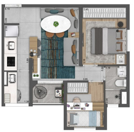 Imagem Apartamento com 2 Quartos à Venda, 37 m² em Imirim - São Paulo Imagem Apartamento com 2 Quartos à Venda, 37 m² em Imirim - São Paulo