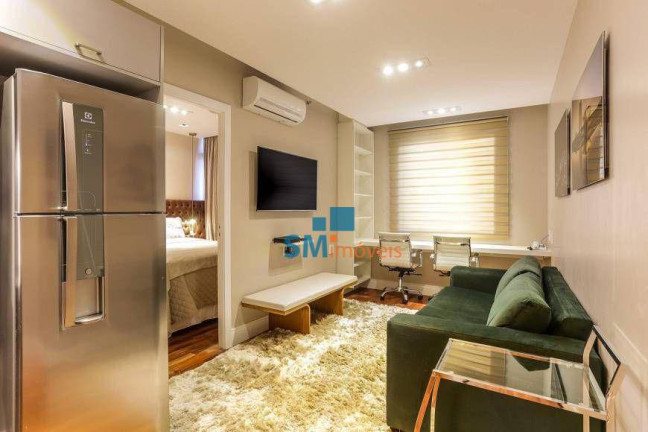 Imagem Apartamento com 1 Quarto à Venda, 37 m² em Itaim - São Paulo Imagem Apartamento com 1 Quarto à Venda, 37 m² em Itaim - São Paulo