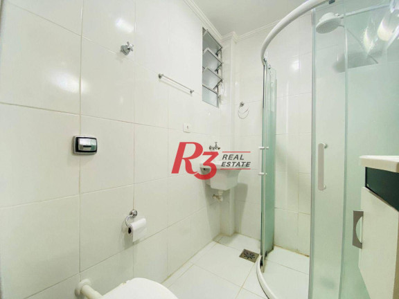 Imagem Apartamento com 1 Quarto para Alugar, 40 m² em Embaré - Santos