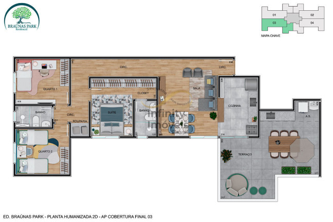 Imagem Apartamento com 2 Quartos à Venda, 45 m² em Braúnas - Contagem Imagem Apartamento com 2 Quartos à Venda, 45 m² em Braúnas - Contagem