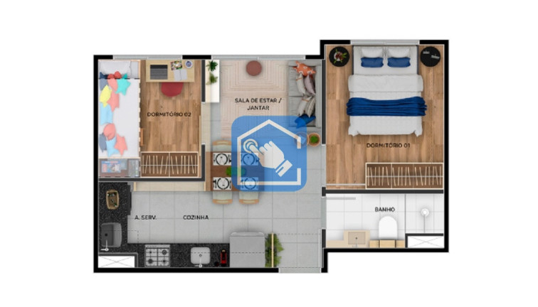 Imagem Apartamento com 2 Quartos à Venda, 33 m² em Pirituba - São Paulo