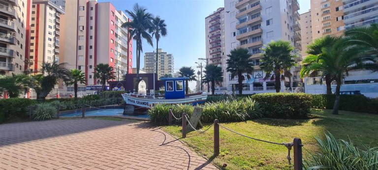 Apartamento com 2 Quartos à Venda, 88 m² em Grilhermina - Praia Grande