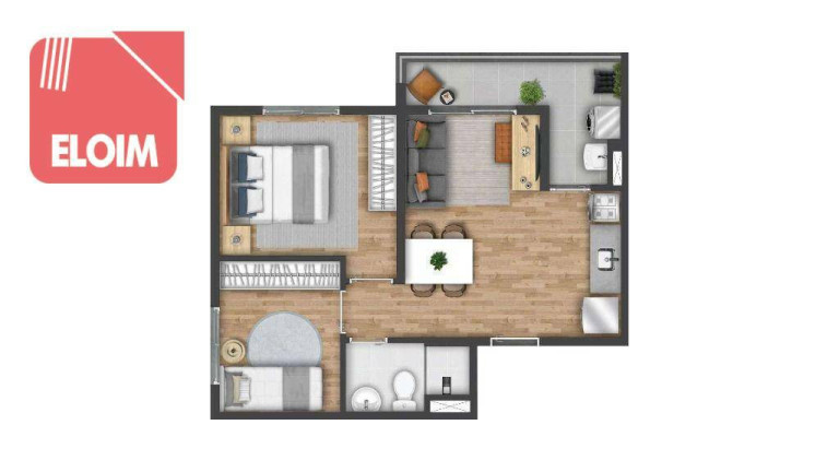 Imagem Apartamento com 2 Quartos à Venda, 42 m² em Barra Funda - São Paulo