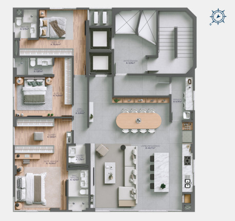Imagem Imóvel com 3 Quartos à Venda, 163 m² em Centro - Balneário Camboriú