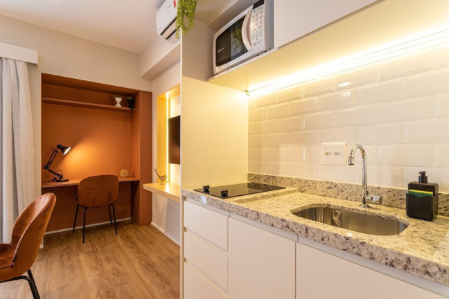 Imagem Apartamento com 1 Quarto para Alugar, 29 m² em Vila Congonhas - São Paulo