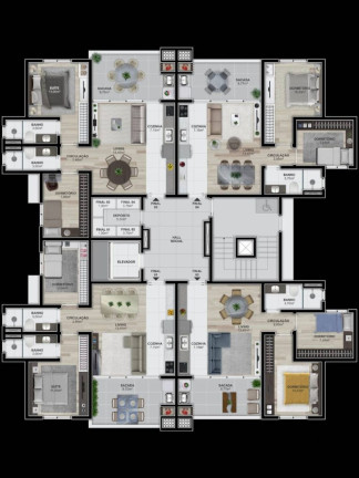 Imagem Apartamento com 2 Quartos à Venda, 67 m²