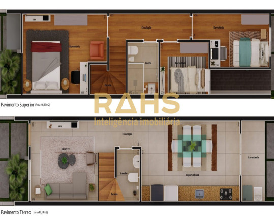 Imagem Casa com 3 Quartos à Venda, 85 m² em Guanabara - Joinville