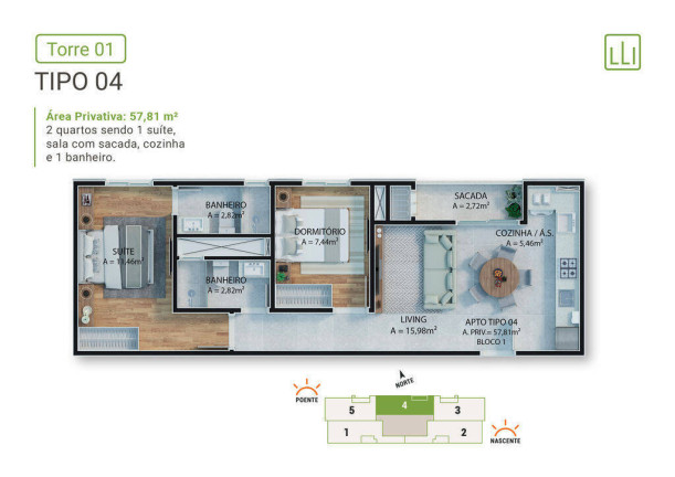 Imagem Apartamento com 2 Quartos à Venda, 69 m² em Varzea - Itapema Imagem Apartamento com 2 Quartos à Venda, 69 m² em Varzea - Itapema