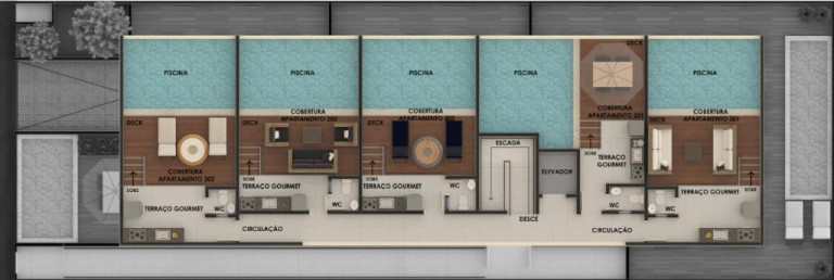 Apartamento com 3 Quartos à Venda, 72 m² em Bancários - João Pessoa