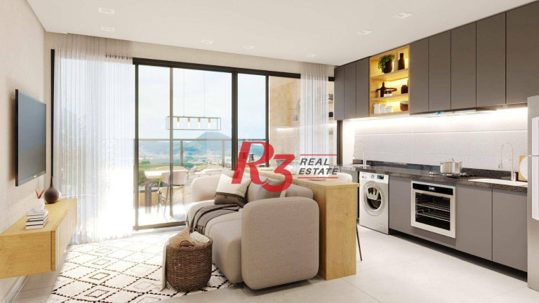Imagem Apartamento com 2 Quartos à Venda, 65 m² em Ponta Da Praia - Santos