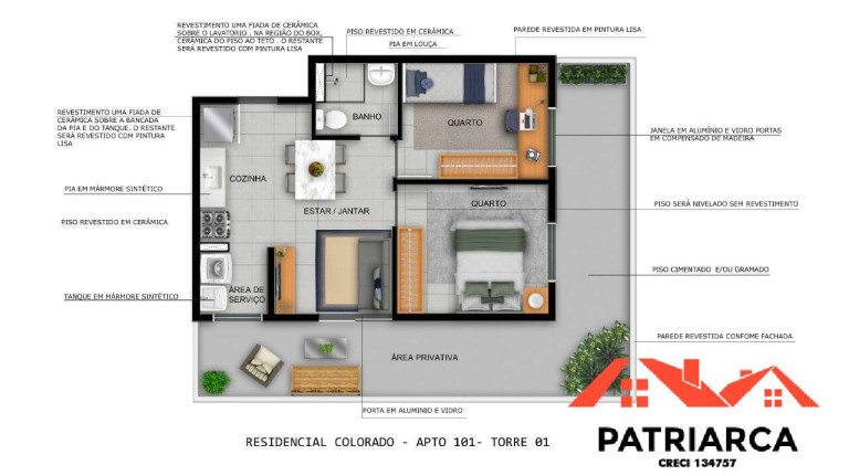 Imagem Apartamento com 2 Quartos à Venda, 37 m² em Jardim Ieda - Campinas