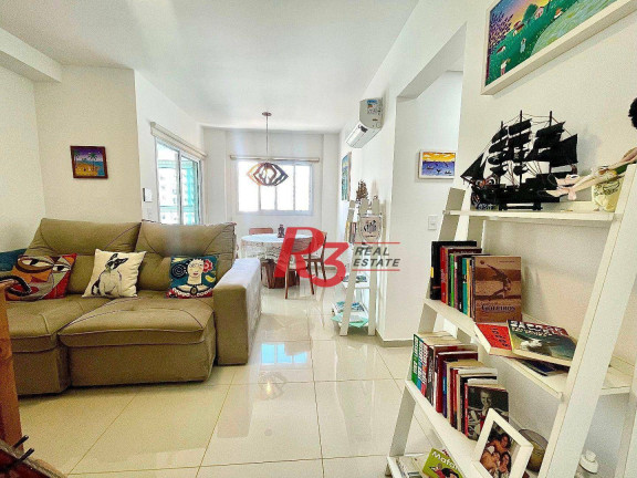 Imagem Apartamento com 2 Quartos à Venda, 87 m² em Boqueirão - Santos
