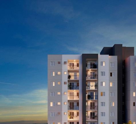 Imagem Apartamento com 2 Quartos à Venda, 50 m² em Residencial  Jardim  De Mônaco - Hortolândia
