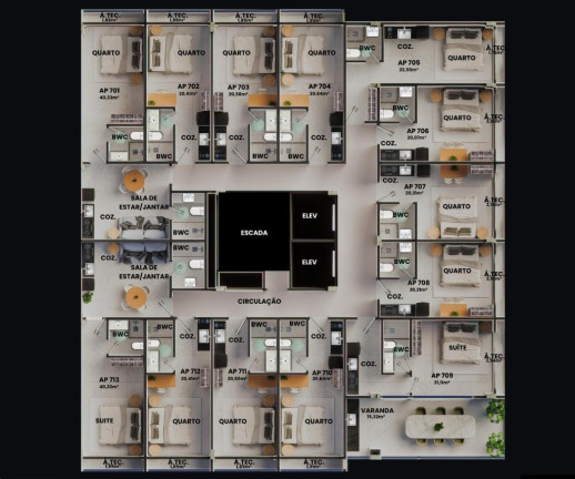 Imagem Apartamento com 1 Quarto à Venda, 47 m² em Jardim Oceania - João Pessoa Imagem Apartamento com 1 Quarto à Venda, 47 m² em Jardim Oceania - João Pessoa
