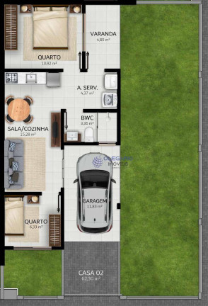 Imagem Casa com 2 Quartos à Venda, em Armação - Penha Imagem Casa com 2 Quartos à Venda, em Armação - Penha