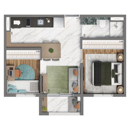 Imagem Apartamento com 1 Quarto à Venda, 24 m² em Vila Clementino - São Paulo