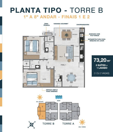Imagem Apartamento com 2 Quartos à Venda, 62 m² em Vila Atlântica - Caraguatatuba Imagem Apartamento com 2 Quartos à Venda, 62 m² em Vila Atlântica - Caraguatatuba