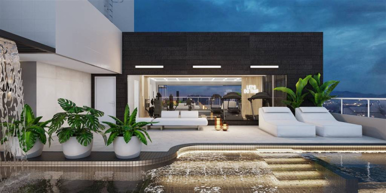 Imagem Apartamento com 2 Quartos à Venda, 74 m² em Forte - Praia Grande