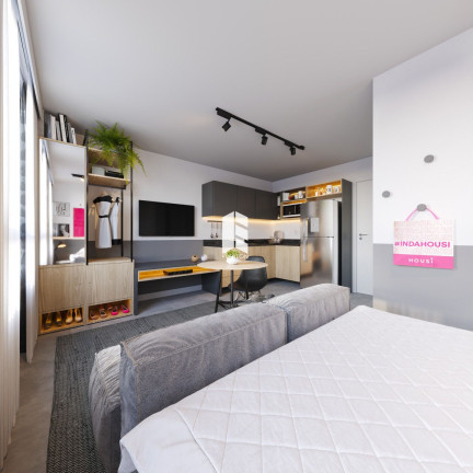 Imagem Apartamento com 1 Quarto à Venda,  em Camobi - Santa Maria