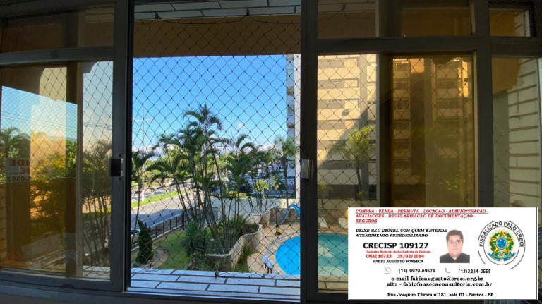 Imagem Apartamento com 3 Quartos à Venda, Locação ou Temporada, 265 m² em Aparecida - Santos Imagem Apartamento com 3 Quartos à Venda, Locação ou Temporada, 265 m² em Aparecida - Santos