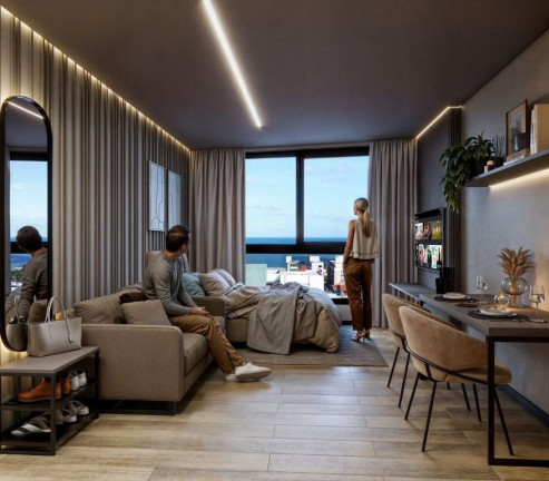 Imagem Apartamento com 1 Quarto à Venda, 25 m² em Jardim Oceania - João Pessoa