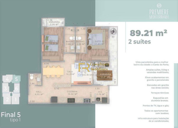 Imagem Apartamento com 2 Quartos à Venda, 89 m² em Canto Do Forte - Praia Grande Imagem Apartamento com 2 Quartos à Venda, 89 m² em Canto Do Forte - Praia Grande