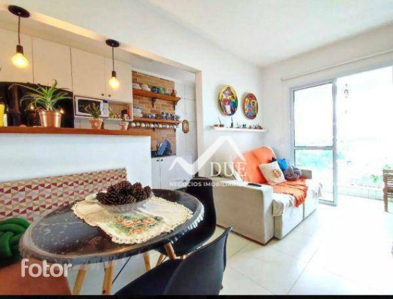 Imagem Apartamento com 2 Quartos à Venda, 54 m² em Estuário - Santos