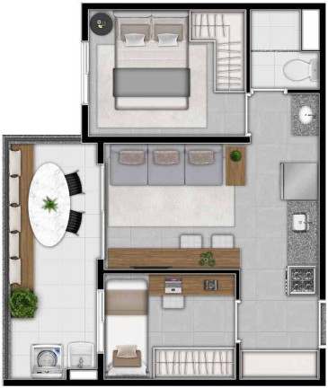 Imagem Apartamento com 2 Quartos à Venda, 39 m² em Santana - São Paulo Imagem Apartamento com 2 Quartos à Venda, 39 m² em Santana - São Paulo