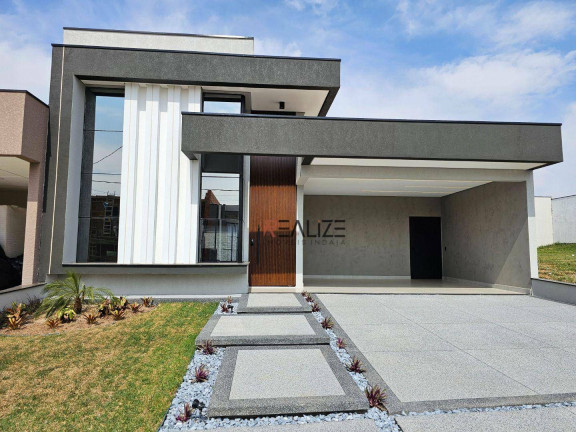 Casa com 3 Quartos à Venda, 205 m² em Condomínio Residencial Evidências - Indaiatuba