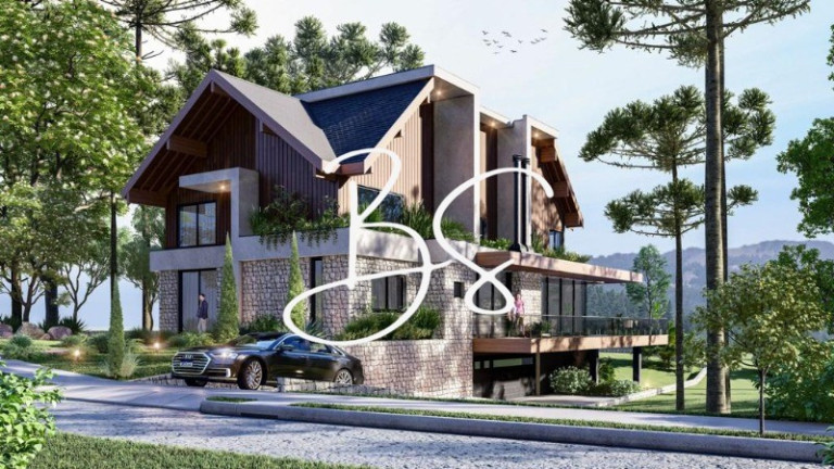 Imagem Casa com 5 Quartos à Venda, 859 m² em Condomínio Aspen Mountain - Gramado