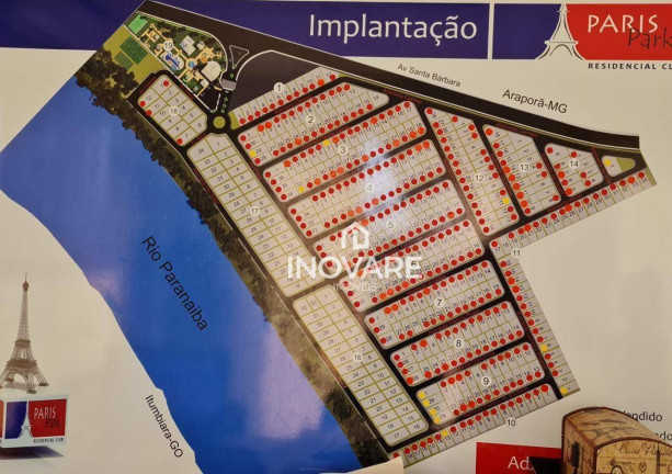 Imagem Terreno à Venda, 408 m² em Araporã - Araporã Imagem Terreno à Venda, 408 m² em Araporã - Araporã