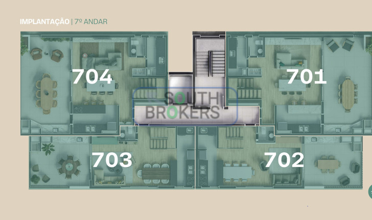 Imagem Apartamento com 3 Quartos à Venda, 66 m² em Portão - Curitiba Imagem Apartamento com 3 Quartos à Venda, 66 m² em Portão - Curitiba