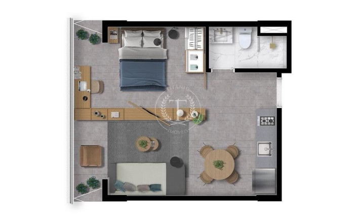 Imagem Apartamento com 1 Quarto à Venda, 32 m² em Vila Madalena - São Paulo