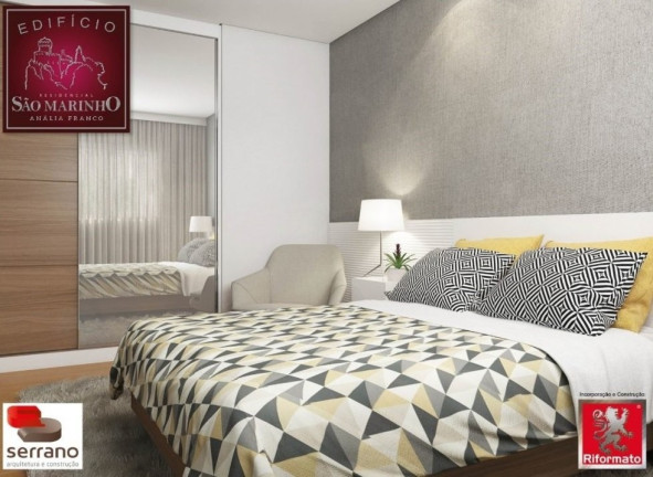 Imagem Apartamento com 2 Quartos à Venda, 51 m² em Anália Franco - São Paulo
