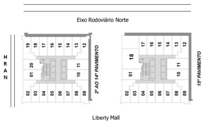 Imagem Sala Comercial à Venda, 39 m² em Asa Norte - Brasília Imagem Sala Comercial à Venda, 39 m² em Asa Norte - Brasília