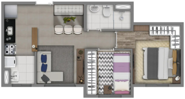 Imagem Apartamento com 2 Quartos à Venda, 38 m² em Loteamento City Jaragua - São Paulo Imagem Apartamento com 2 Quartos à Venda, 38 m² em Loteamento City Jaragua - São Paulo