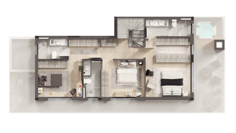 Imagem Cobertura com 3 Quartos à Venda, 159 m² em Cristo Rei - Curitiba