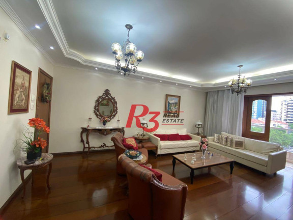 Imagem Apartamento com 4 Quartos à Venda, 184 m² em Gonzaga - Santos