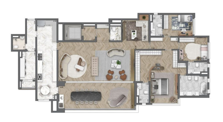 Imagem Apartamento com 3 Quartos à Venda, 198 m² em Moema - São Paulo
