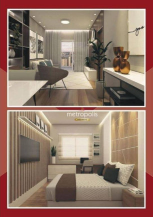 Imagem Apartamento com 2 Quartos à Venda, 58 m² em Osvaldo Cruz - São Caetano Do Sul