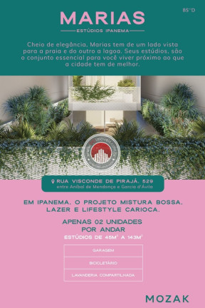 Imagem Apartamento com 1 Quarto à Venda, 45 m² em Ipanema - Rio De Janeiro Imagem Apartamento com 1 Quarto à Venda, 45 m² em Ipanema - Rio De Janeiro