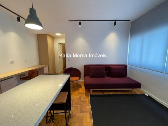 Imagem Apartamento com 1 Quarto para Alugar, 50 m² em Jardim America - São Paulo Imagem Apartamento com 1 Quarto para Alugar, 50 m² em Jardim America - São Paulo