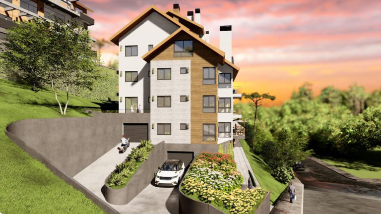 Imagem Imóvel com 2 Quartos à Venda, 84 m² em Moura - Gramado