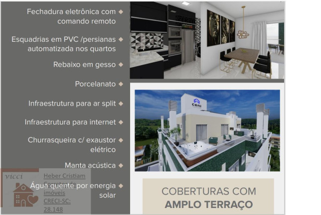 Imagem Apartamento com 2 Quartos à Venda, 72 m² em Cachoeira Do Bom Jesus - Florianópolis