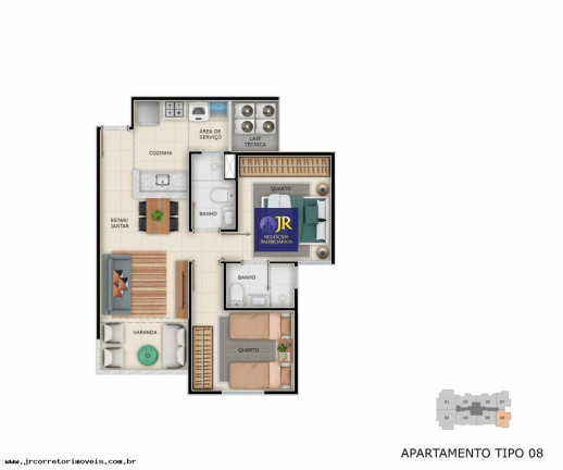 Imagem Imóvel com 2 Quartos à Venda, 52 m² em Praia De Itaparica - Vila Velha Imagem Imóvel com 2 Quartos à Venda, 52 m² em Praia De Itaparica - Vila Velha